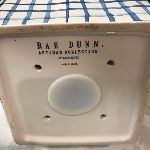 Rae Dunn 2018 PERCH Birdhouse Plaid - Picture 3 of 4